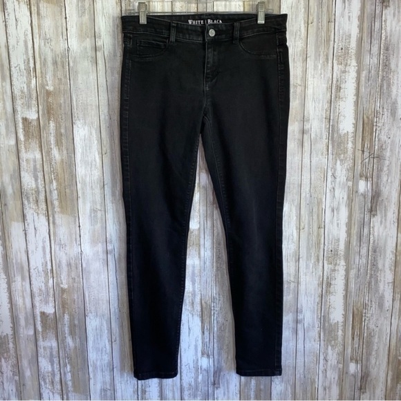 White House Black Market Denim - White House Black Market Black Skinny Jeans